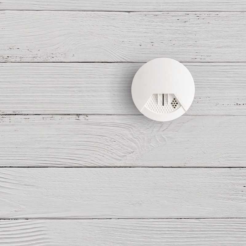 smoke detector displayed